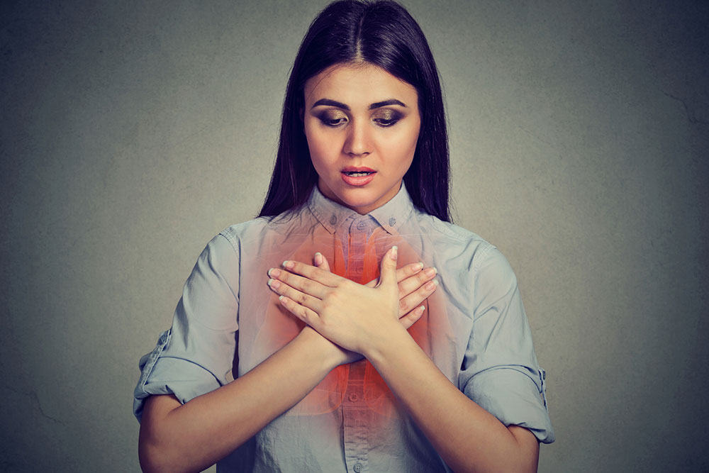 Early signs and symptoms of an asthma attack